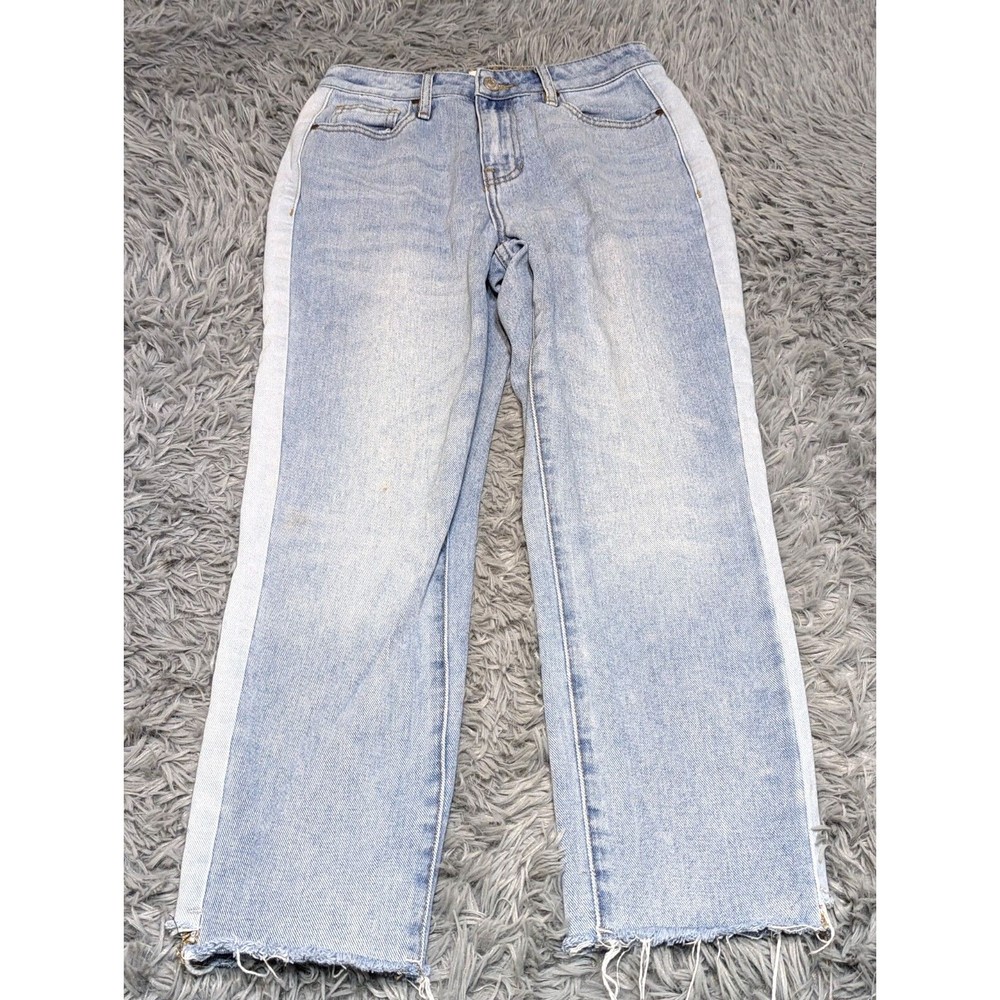 Pacsun‎ Denim Mom Jeans Womens Size 25x24 Blue Jean Cotton Pac Sun Women Cut Off